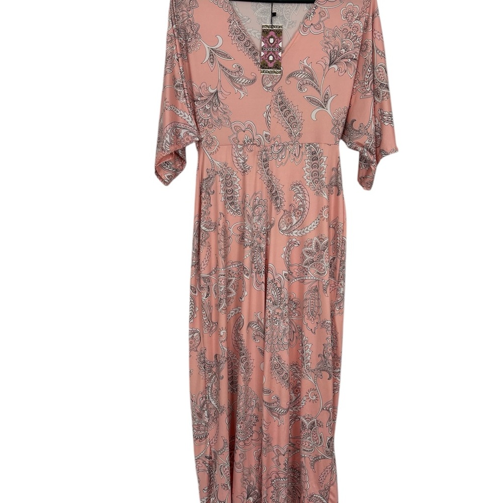 Paisley Print Pink jumper
